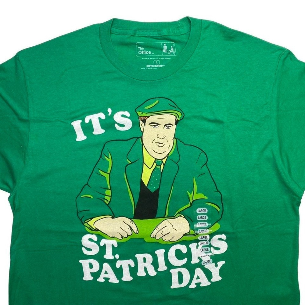 The Office x Kevin Malone x St Patrick's Day green funny‎ shirt